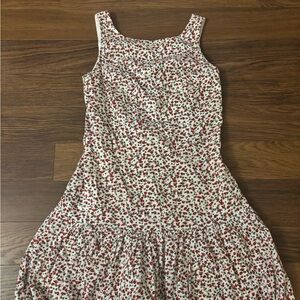 NWOT A&F High-Neck Bubble Hem Mini Dress (Small-Tall)